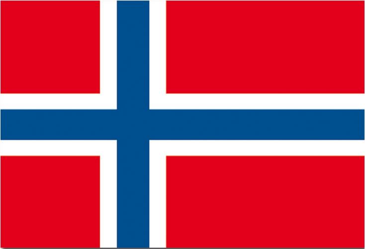 Norwegen Flagge